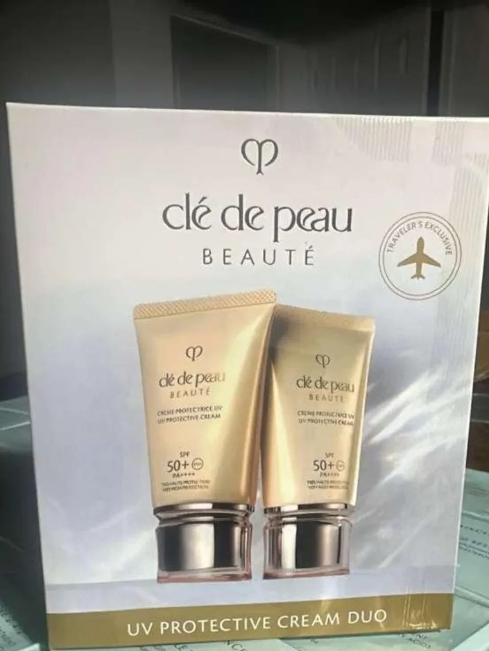 Cle De Peau Beaute UV Protective Cream SPF 50+ 1.8oz/50ml (PACK OF 2) Sealed Box